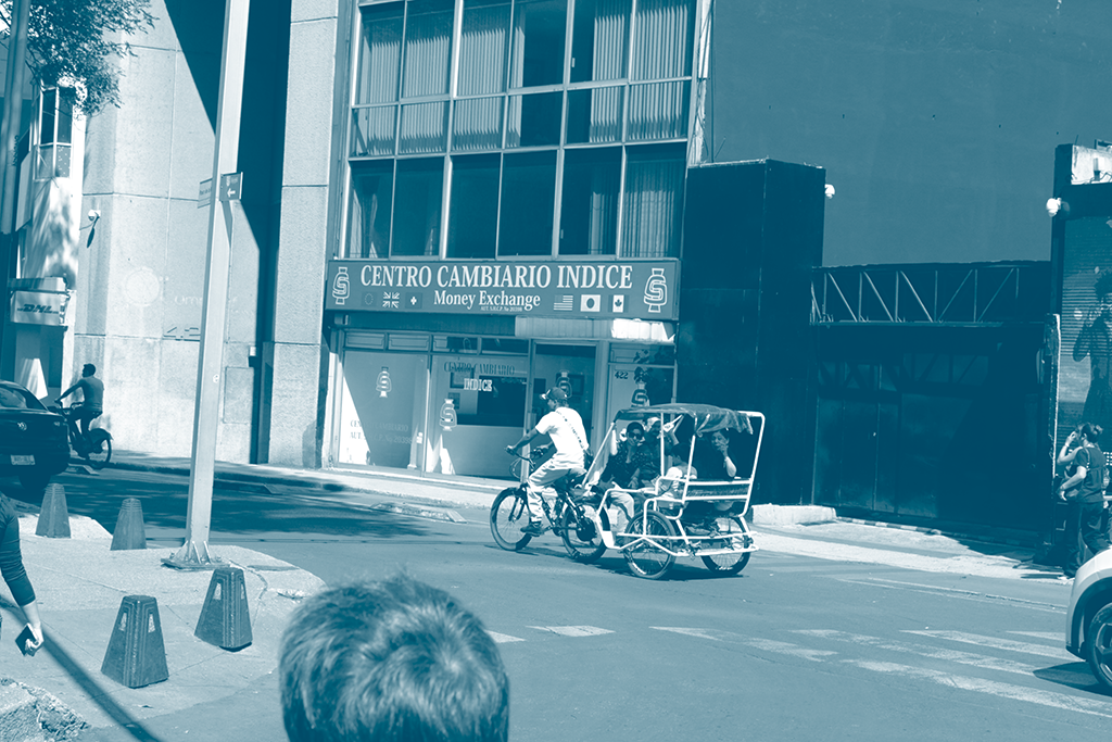 Bicitaxi en Reforma